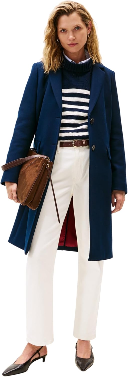 Tommy Hilfiger Women’s Single-Breasted Coat